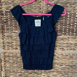 Hollister Navy Top